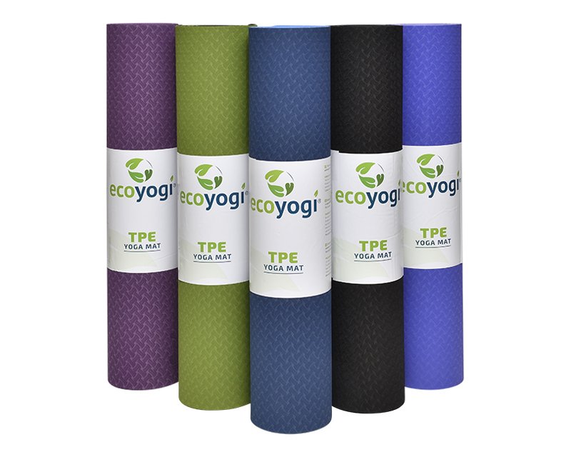 Ecoyogi Tpe Yogamatte Pvc Frei Und Umweltfreundlich