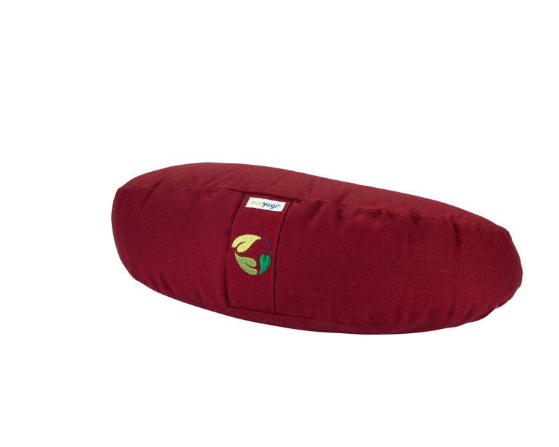 Ecoyogi halve maan bordeaux rood